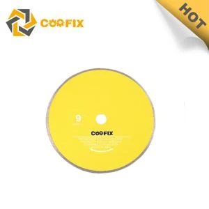 Grade Continuous Rim Tile Marmor Diamond White Saw Blade Wet Cutting